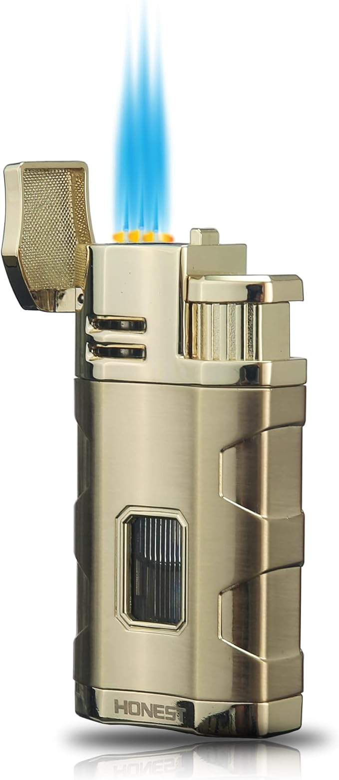 Triple Jet Flame Torch Lighter