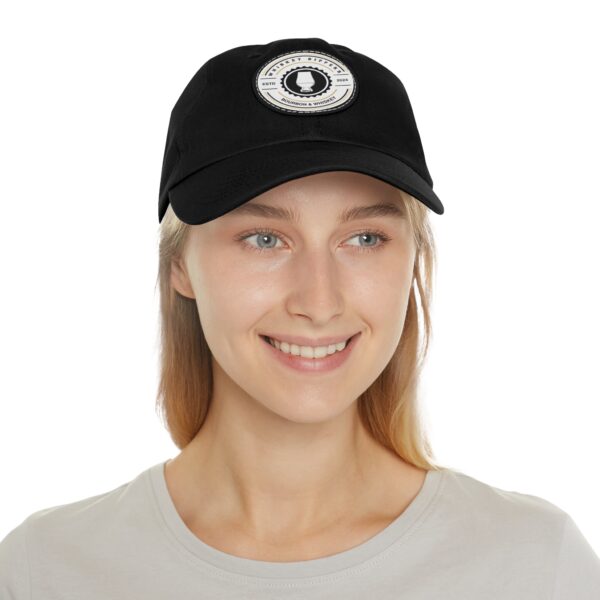 Whiskey Sippers Official Logo Hat with Leather Patch Logo - Image 53