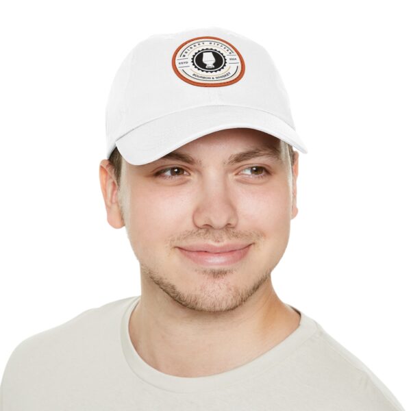 Whiskey Sippers Official Logo Hat with Leather Patch Logo - Image 19