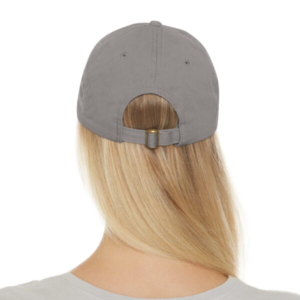 Whiskey Sippers Official Logo Hat with Leather Patch Logo - Image 6