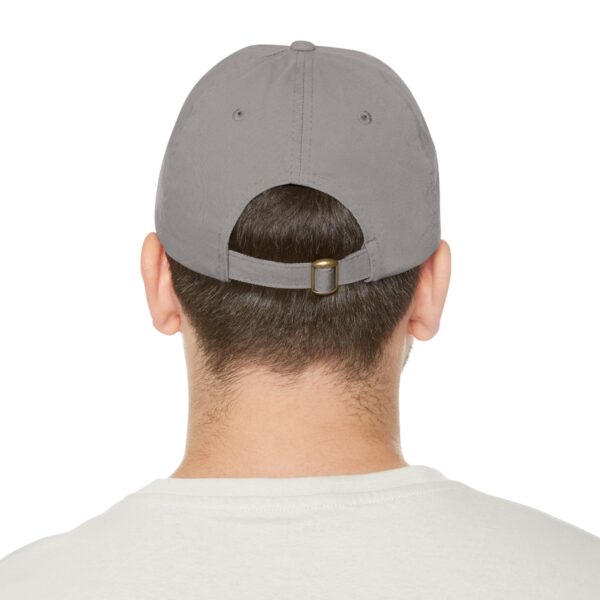 Whiskey Sippers Official Logo Hat with Leather Patch Logo - Image 7