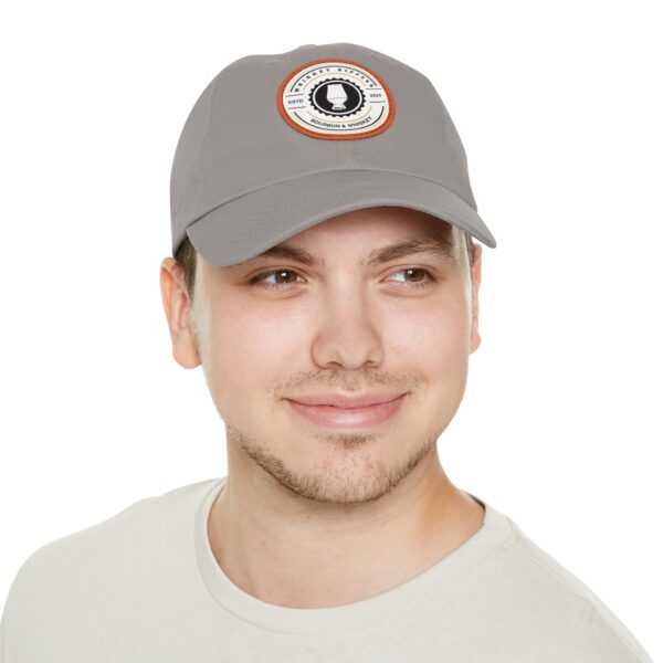 Whiskey Sippers Official Logo Hat with Leather Patch Logo - Image 138