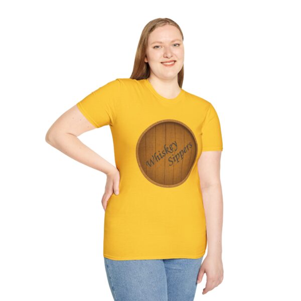 Whiskey Sippers Barrel Head Cheers T-shirt - Image 90