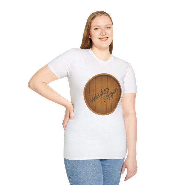 Whiskey Sippers Barrel Head Cheers T-shirt - Image 6