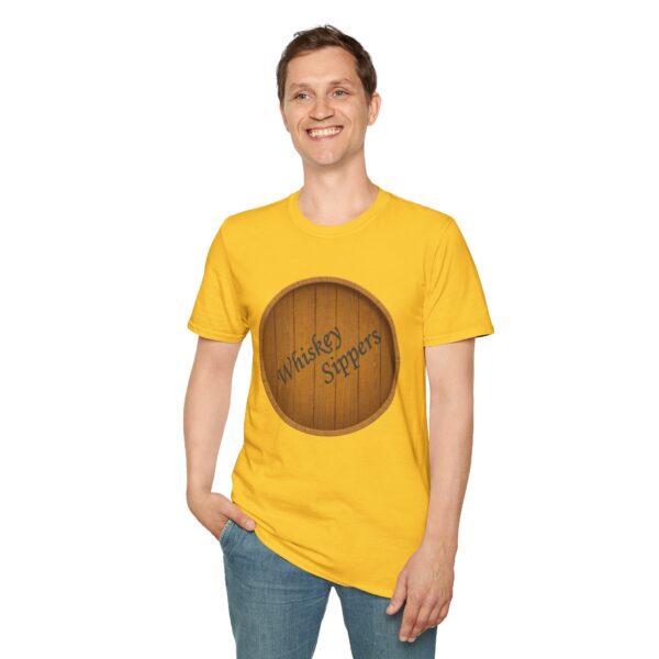 Whiskey Sippers Barrel Head Cheers T-shirt - Image 92