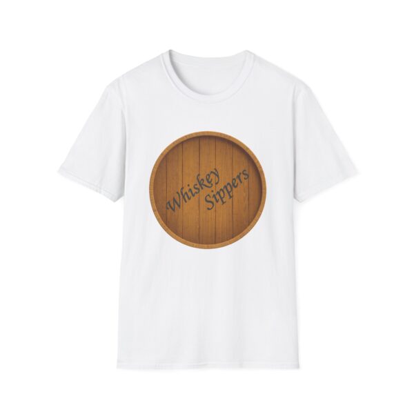 Whiskey Sippers Barrel Head Cheers T-shirt - Image 2