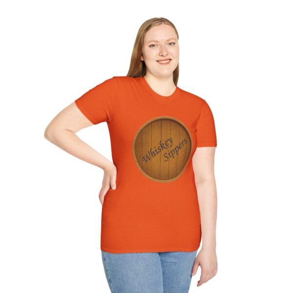 Whiskey Sippers Barrel Head Cheers T-shirt - Image 42