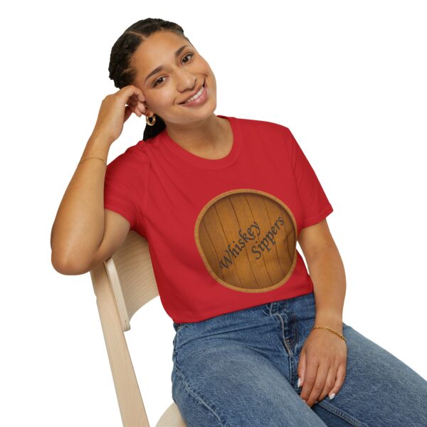 Whiskey Sippers Barrel Head Cheers T-shirt - Image 190