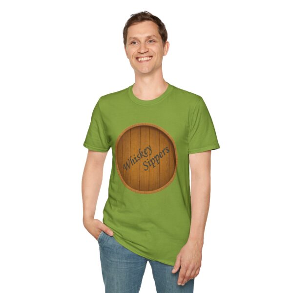 Whiskey Sippers Barrel Head Cheers T-shirt - Image 128