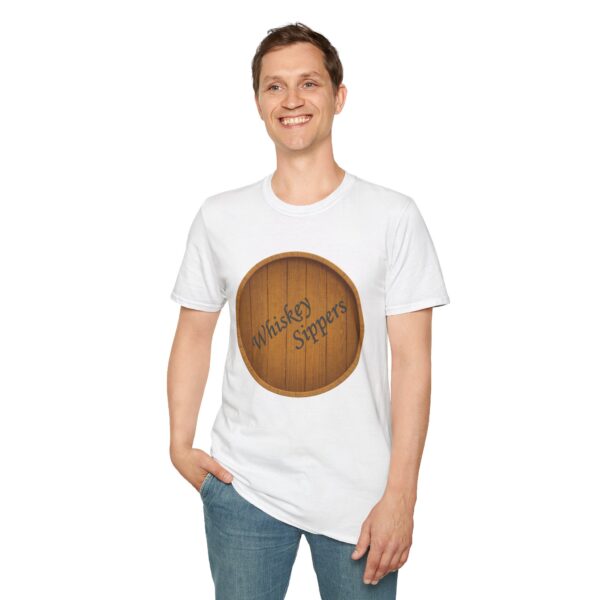 Whiskey Sippers Barrel Head Cheers T-shirt - Image 8