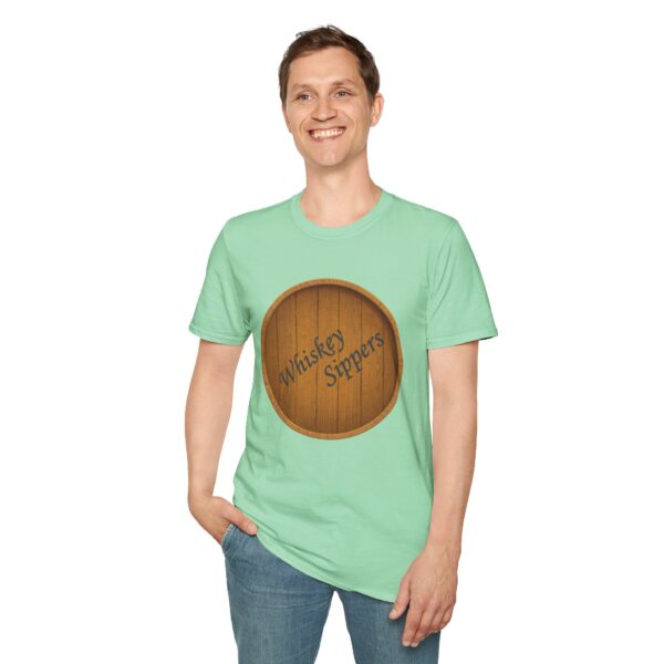 Whiskey Sippers Barrel Head Cheers T-shirt - Image 140